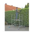 Kép 2/4 - Krause Monto Protec ClimTec Munkaállvány Alapcsomag (Munkamagasság: 3m)