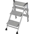 Kép 1/3 - Krause Stabilo Összecsukható Lépcső 3 Fokos