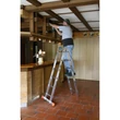Kép 2/5 - Krause Monto Trimatic Többcélú Csuklós Létra 2X6 Fokos