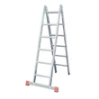 Kép 1/5 - Krause Monto Trimatic Többcélú Csuklós Létra 2X6 Fokos
