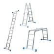 Kép 7/10 - Krause Stabilo Univerzális Csuklós Létra 4X3 Fokos