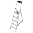 Kép 1/6 - Krause Monto Safety Lépcsőfokos Állólétra 5 Fokos