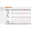 Kép 5/5 - Krause MONTO 2x6 Lépcsőfokos két oldalon járható létra (Dopplo) 2,85m