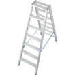 Kép 1/6 - Krause Stabilo Két Oldalon Járható Lépcsőfokos Állólétra 2X7 Fokos