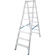 Kép 1/5 - Krause Stabilo Két Oldalon Járható Lépcsőfokos Állólétra 2X8 Fokos