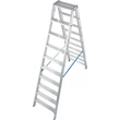 Kép 1/5 - Krause Stabilo Két Oldalon Járható Lépcsőfokos Állólétra 2X10 Fokos