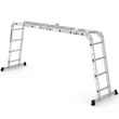 Kép 1/6 - Cagsan QUADRO Univerzális létra 4x5 fokos (Munkamagasság: 4 - 6,3m)   