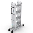 Kép 6/6 - Cagsan QUADRO Univerzális létra 4x5 fokos (Munkamagasság: 4 - 6,3m)   