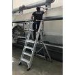 Kép 5/9 - Cagsan KEY-PRO Összecsukható platform létra 12+1 fokos ( Munkamagasság: 5,2m) 