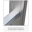Kép 8/14 - Cagsan MODYSAFE  gurulóállvány - Munkamagasság: 4,9m