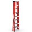 Kép 3/11 - CAGSAN FIBERO - üvegszálas létra 2x8 fokos (Munkamagasság: 3,2m)
