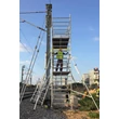Kép 8/16 - Cagsan Protube L 240 cm sorozat - Dupla széles gurulóállvány Munkamagasság: 4,3m