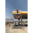 Kép 9/16 - Cagsan Protube L 240 cm sorozat - Dupla széles gurulóállvány Munkamagasság: 4,3m