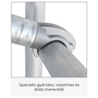 Kép 16/16 - Cagsan Protube L 240 cm sorozat - Dupla széles gurulóállvány Munkamagasság: 4,3m