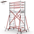Kép 2/10 - CAGSAN Telesafe XLN Profi 2x11 fokos kétrészes állvány (Munkamagasság: 6,4m)