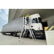 Kép 9/14 - Bérelhető Cagsan VEROX - Teleszkópos összecsukható munkaállvány/ gurítható biztonsági dobogó (Munkamagasság: 3.8-4.6m)