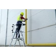 Kép 12/14 - Bérelhető Cagsan VEROX - Teleszkópos összecsukható munkaállvány/ gurítható biztonsági dobogó (Munkamagasság: 3.8-4.6m)