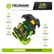 Kép 2/3 - Fieldmann Li-Ion akkumulátor 8Ah (FDUZ 79080)