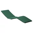 Kép 3/4 - Fieldmann Napozóágy párna- zöld színű