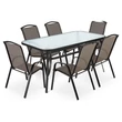 Kép 1/6 - Fieldmann RONY I. DARK kerti bútor szett