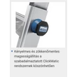 Kép 10/17 - Krause SKYMATIC egy oldalon járható lépcsőfokos teleszkópos létra dobogóval (Munkamagasság: 3,30m-4,35m)