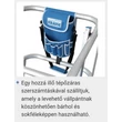 Kép 16/17 - Krause SKYMATIC egy oldalon járható lépcsőfokos teleszkópos létra dobogóval (Munkamagasság: 3,30m-4,35m)