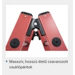 Kép 10/12 - Krause Stabilo Műanyag Két Oldalon Járható Létra 2X6 Fokos (Munkamagasság: 3,05m)