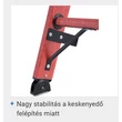 Kép 8/11 - Krause Stabilo Műanyag Két Oldalon Járható Létra 2X14 Fokos (Munkamagasság: 5,20m)
