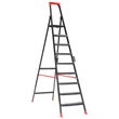 Kép 1/4 - Wonder 8+1 fokos egy oldalon járható háztartási létra  (Munkamagasság: 3.77 m)