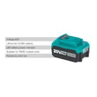 Kép 3/8 - TOTAL Tools Lítium-ion akkumulátor 5,0Ah, 20V/P20S / INDUSTRIAL
