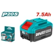 Kép 1/3 - TOTAL Tools Lítium-ion akkumulátor 7,5Ah, 20V/P20S / INDUSTRIAL