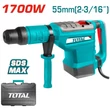 Kép 2/2 - BÉRELHETŐ TOTAL Tools Fúró-vésőkalapács 1700 W, SDS Plus/2150 bpm/19J, INDUSTRIAL