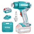Kép 1/7 - TOTAL Tools Akkus hőlégfúvó 20V/P20S/ INDUSTRIAL (SET Akkumulátor 1x4Ah, Charger, Töltő, Koffer)