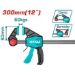 Kép 3/7 - TOTAL Tools Egykezes szorító 300 mm / 60kg / INDUSTRIAL