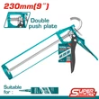 Kép 1/7 - TOTAL Tools Kinyomópisztoly 230 mm