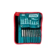 Kép 3/7 - TOTAL Tools 10 db ütvefúró és véső készlet SDS Plus