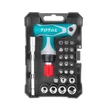 Kép 1/7 - TOTAL Tools 24 db T-nyelű csavarhúzó készlet