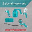 Kép 2/7 - TOTAL Tools 5 darabos sűrített levegős szerszámkészlet 12Bar/4Bar
