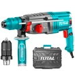 Kép 3/8 - TOTAL Tools Fúró-vésőkalapács 950W kiegészítő tartozékkal SDS Plus/4670bpm/2,5J