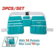 Kép 1/3 - TOTAL Tools Szerszámos öv 10kg