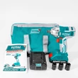 Kép 8/8 - TOTAL Tools Akkus ütvecsavarozó 300Nm/1/2″ / INDUSTRIAL (SET Akkumulátor 2x2Ah, Charger, Töltő, Táska)