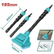 Kép 2/2 - TOTAL Tools Medence tisztító kefe 195mm