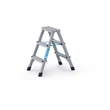 Kép 1/3 - ZARGES XLstep B Szegecselt lépcsős állólétra  2x3 fokos (Munkamagasság: 2,25m)