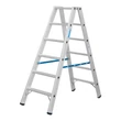 Kép 1/2 - Krause STABILO Két oldalon járható létra 2x6 R13 lépcsőfokokkal