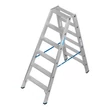 Kép 2/2 - Krause STABILO Két oldalon járható létra 2x6 R13 lépcsőfokokkal