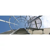 Tűzlétrák, Rögzített létrák