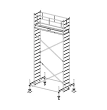Krause Stabilo Gurulóállvány 100-as Sorozat 3,00x0,75 Munkamagasság: 6,40 m