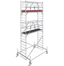 Krause Stabilo Gurulóállvány 100-as Sorozat 2,50x0,75 Munkamagasság: 6,40 m