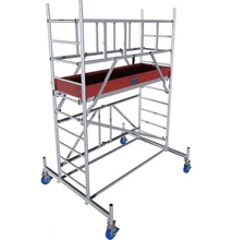 Krause Monto Protec XS Összecsukható Gurulóállvány Munkamagasság:3,8m