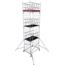 Krause Monto Protec Gurulóállvány 911-es Sorozat (XXL) Munkamagasság: 8,3m